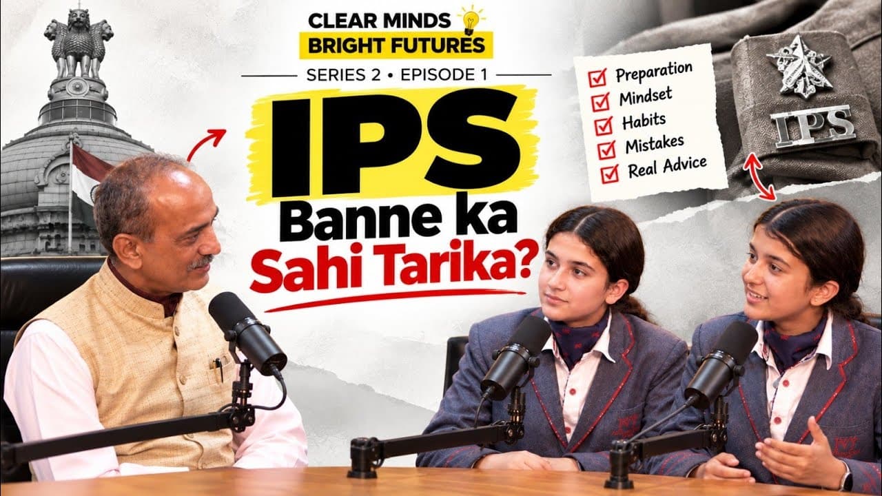 Dream Big, Serve Bigger | Capt. Rameshwar Singh Thakur, IPS (Retd.) | Clear Minds, Bright Futures video thumbnail
