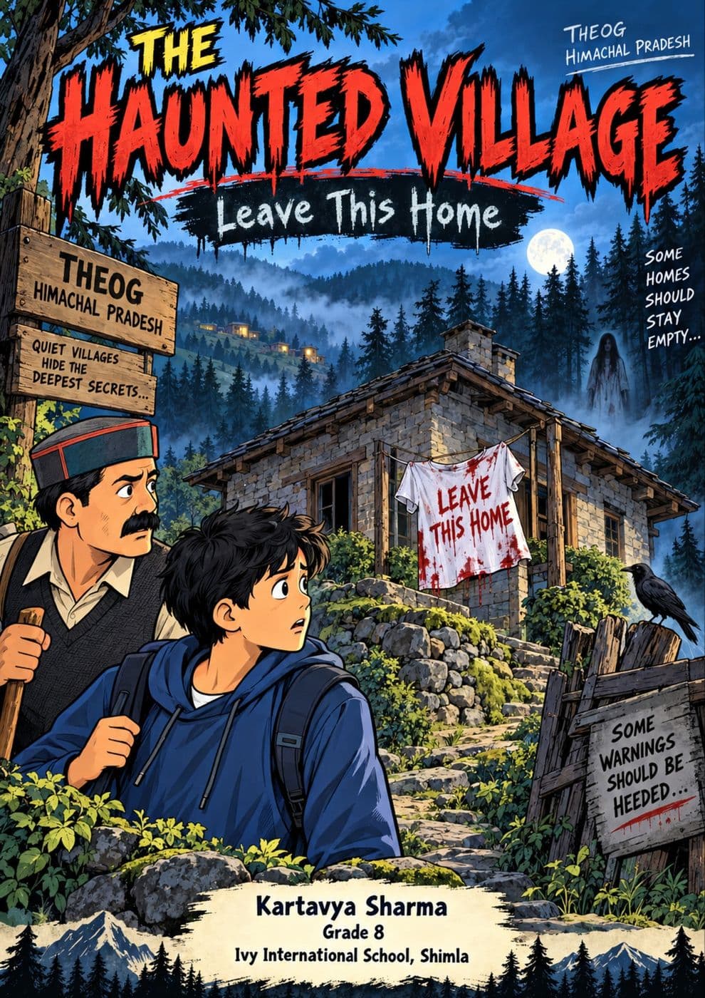 The Haunted Village cover page