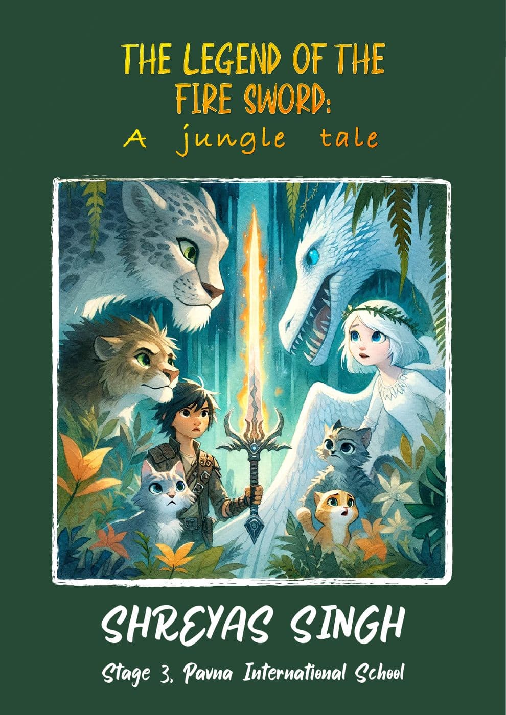 The Legend of the Firesword cover page