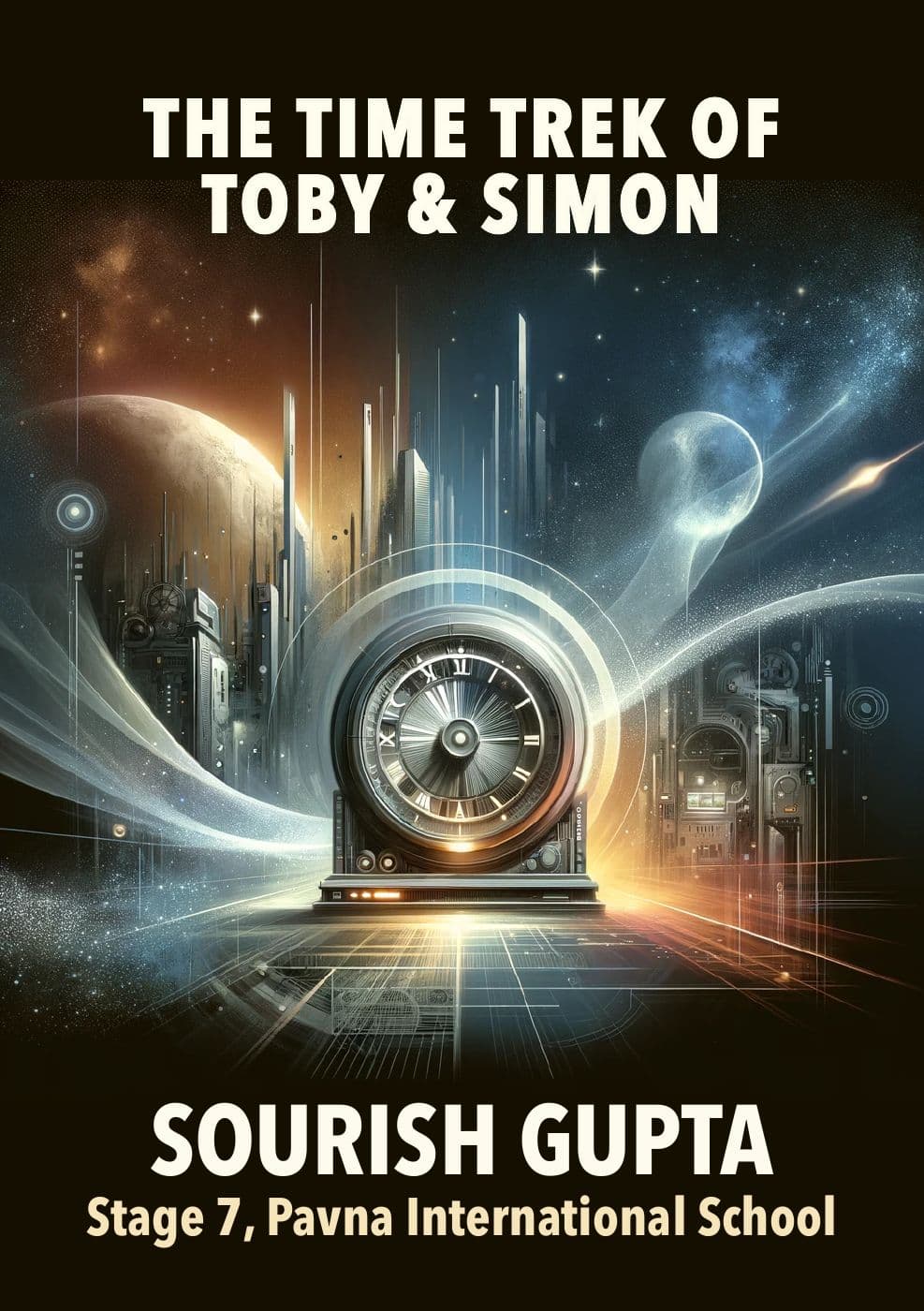 The Time Trek of Toby & Simon cover page