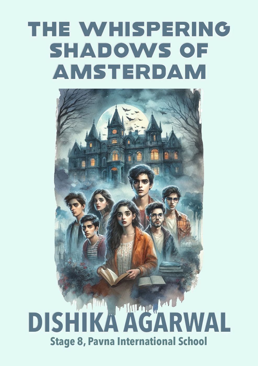 The Whispering Shadows of Amsterdam cover page